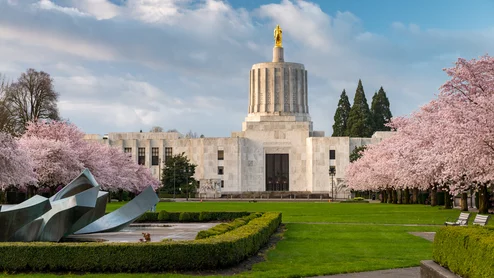 Oregon state house Salem