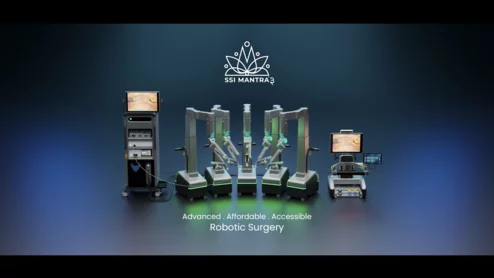 SS Innovations International SSi Mantra 3 robotic surgery system