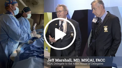 SCAI AMA HOD delegates Jeff Marshall, MD, and And Edward Tuohy, MD, explain how the resolution will have AMA advocate for Medicare payment policy that removes high-ticket supplies from OBL physician payments and will enable these to be billed separately.