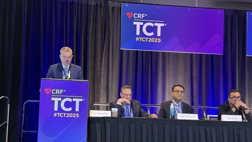 Christian M. Spaulding, MD, PhD, at TCT 2025