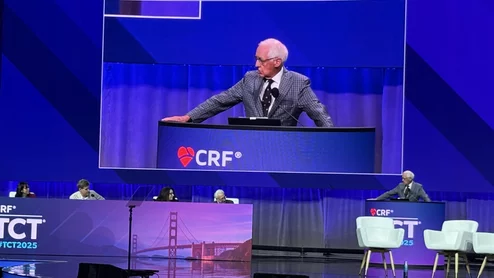 Michael J. Mack, MD, discusses his team's seven-year update to the PARTNER 3 trial at TCT 2025 in San Francisco.