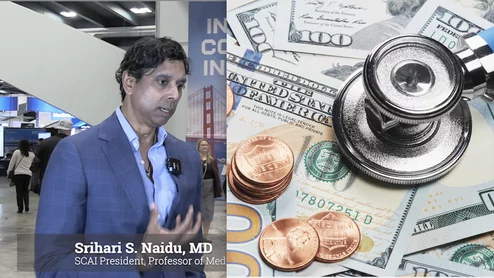  SCAI President Srihari S. Naidu, MD, professor of medicine at New York Medical College, explained some of the key payment issues interventional cardiologists are facing amid declining Medicare reimbursements.