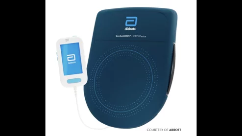 Abbott has secured U.S. Food and Drug Administration (FDA) approval for its CardioMEMS HERO device, a next-generation pulmonary artery (PA) pressure reader for heart failure patients.
