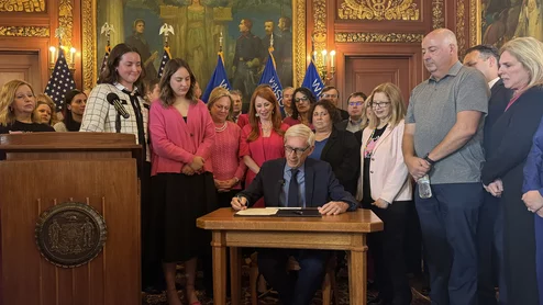 Wisconsin Governor Tony Evers Gail's Law