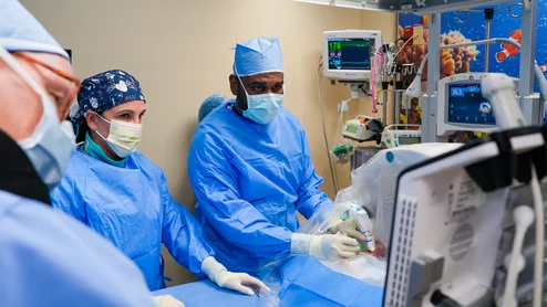 Nicklaus Children’s Hospital patent ductus arteriosus (PDA) closure 