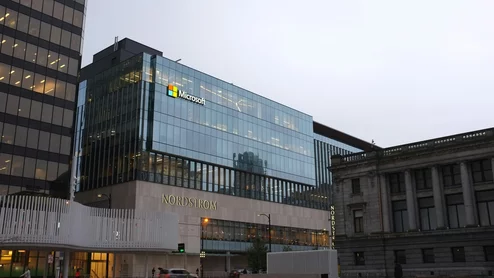 Microsoft building Vancouver