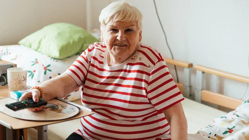 nursing home elderly patient