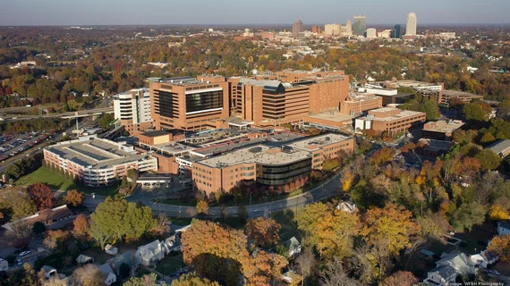 Wake Forest Baptist Medical Center in Winston-Salem, N.C. 