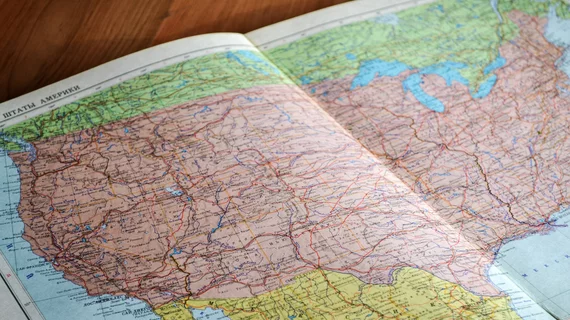 USA map