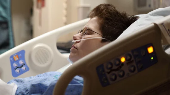 Sedated patient