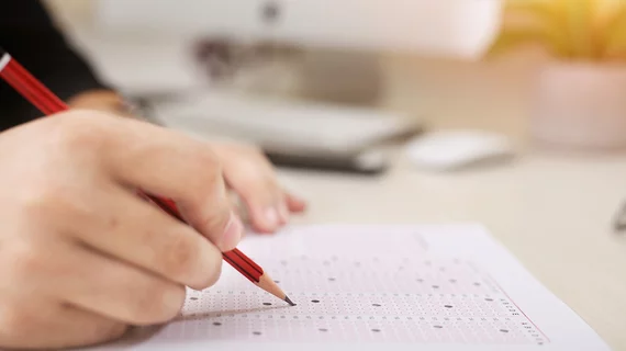 test exam scantron