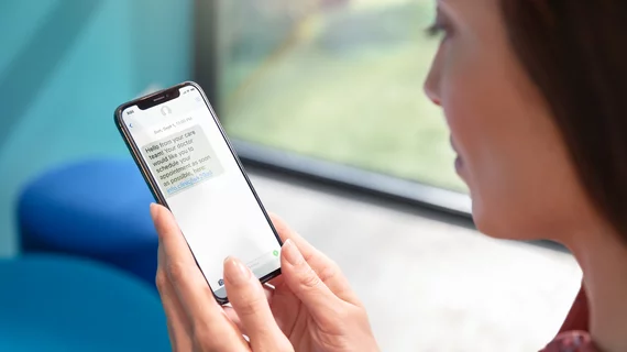 patient smartphone app scheduling