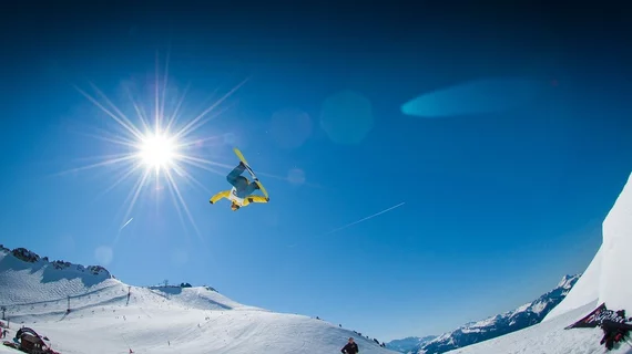 snowboarding