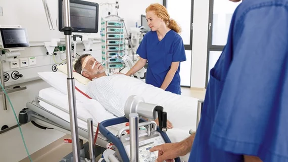 The Getinge/Maquet Cardiohelp extracorporeal membrane oxygenation (ECMO) system.