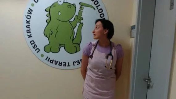Marina Kalabina was a anesthesiologist who was killed in the Russian war in Ukraine. Doctor Marina Kalabina, an anesthesiologist with the Center for Pediatric Cardiology and Cardiac Surgery hospital in Kyiv, Ukraine. Image courtesy of Ukraine Minister of Healthcare Viktor Liashko.