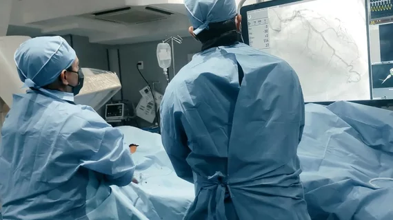  Drug-coated balloons were associated with a lower risk of bleeding after PCI than drug-eluting stents, the study's authors reported. 