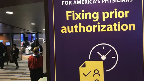 AMA fixing prior authorization at the AMA 2022 House of Delegates meeting. Photo by Dave Fornell