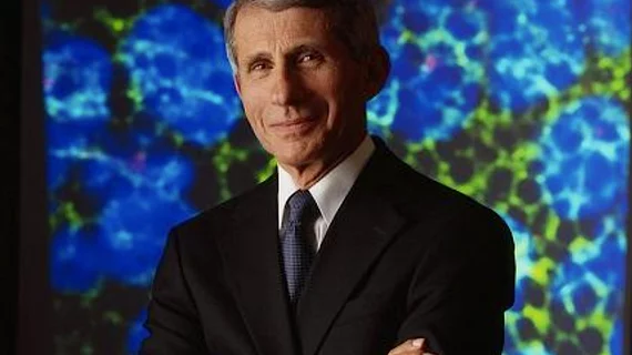 Anthony S. Fauci, M.D., director of the National Institute of Allergy and Infectious Diseases (NIAID), part of the NIH, and chief medical advisor to President Biden. He tested posiove for COVID-19 June 15, 2022, but reported only mild symptoms, He was vaccinated and had two boosters.