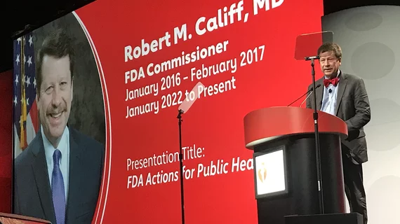 U.S. Food and Drug Administration Commissioner Robert Califf, MD, who is a cardiologist, spoke at the opening session of the American Heart Association (AHA) last week about the need for doctors and health systems to step up to address two major problems - misinformation and health disparities.