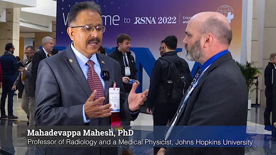 Mahadevappa Mahesh, PhD, professor of radiology and a medical physicist at the Johns Hopkins University School of Medicine, explains a new American College of Radiology (ACR) effort to ensure that lower radiation dose X-ray images under Image Wisely and As Low as Reasonable Achievable (ALARA) meet diagnostic reading standards. He spoke to Radiology Business at the Radiological Society of North America (RSNA) 2022 meeting. 