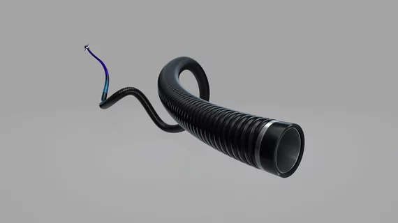 The Millipede 088 Access Catheter. Image courtesy of Perfuze. FDA clearance. 