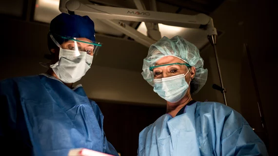 Cath lab staff working in an outpatient ambulatory surgical center (ASC) for cardiovascular procedures at a Banner Health ASC in Sun City, Arizona.