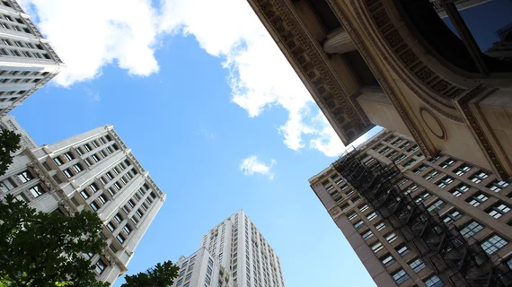 Banks skyscrapers