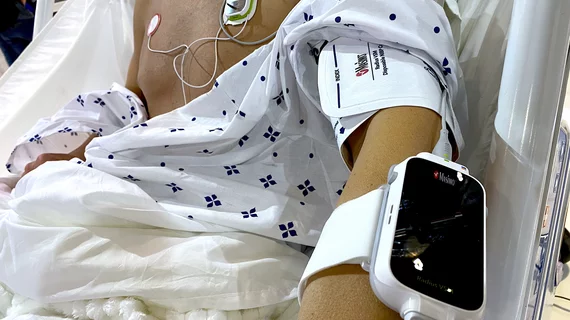 Inhospital blood pressure and ECG patient monitoring with Masimo technology at HIMSS23.