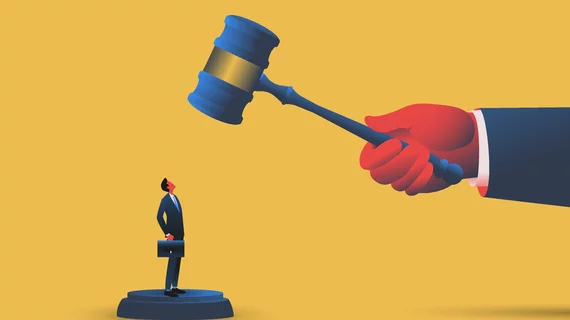 court judge gavel business man bankruptcy lawsuit