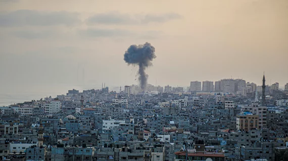 israel gaza border war 