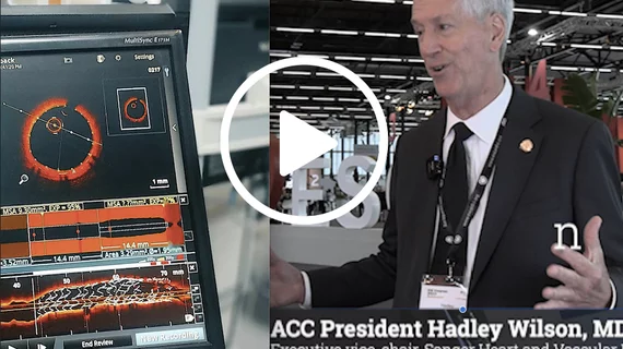 ACC President Hadley Wilson, MD, explained the impact of 4 key ESC 2023 IVUS and OCT intravascular imaging trials and wht thaey will l;ikely influence PCI guidelines. #ESC ESC23 #ESC2023 #ACC