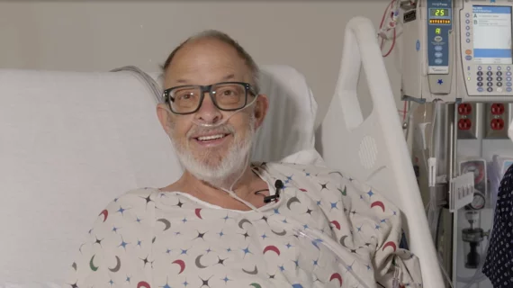 Lawrence Faucette, the pig heart transplant patient who died after six weeks. 
