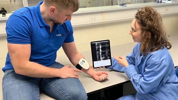 Novosound ultrasound wearable