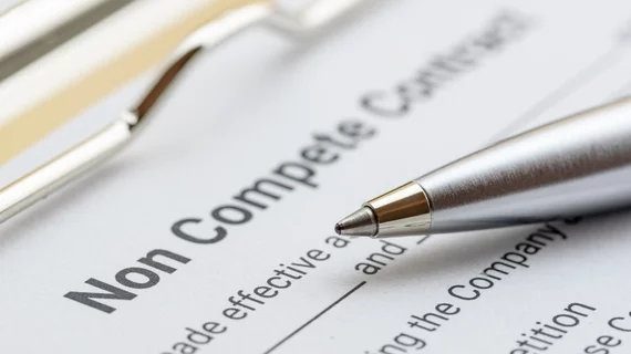 noncompete contract clause employment pen sign