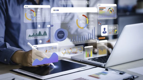 computer and dashboard