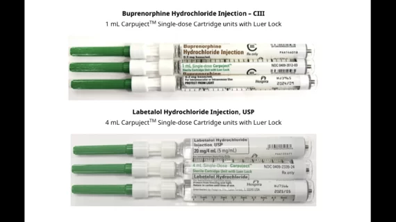Hospira, an Illinois-based pharmaceutical and medical device company owned by Pfizer, has issued a voluntary recall of two different drugs due to ongoing safety issues. The recall includes specific lots of labetalol hydrochloride injections and buprenorphine hydrochloride injections. Labetalol hydrochloride injections are used to control blood pressure in patients with severe hypertension.