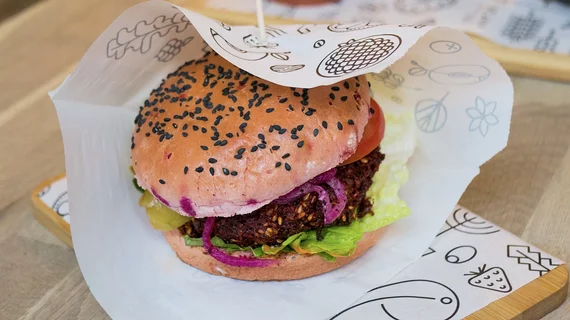 Bring on the veggie burgers? Replacing meat with plant-based alternatives may boost heart health