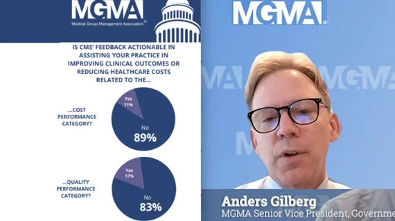 MGMA's Anders Gilberg discusses concerns on Medicare physician fee schedule