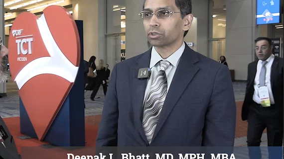 Video of Deepak Bhatt explaining details on the TRANSFORM trial using CCTA and AI. #TCT #TCT24 #TCT2024 #AHA24 #AHA2024