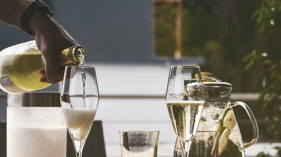 drink champagne alcohol