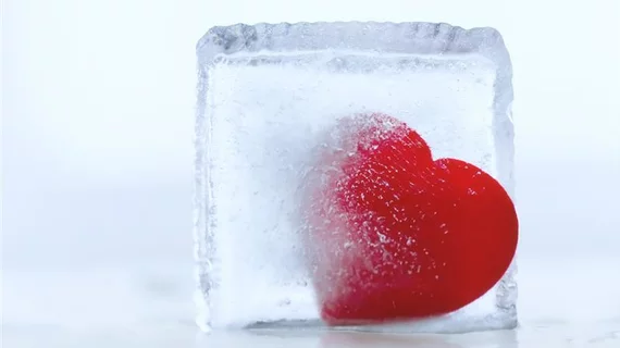 heart ice cool cold freezing frozen