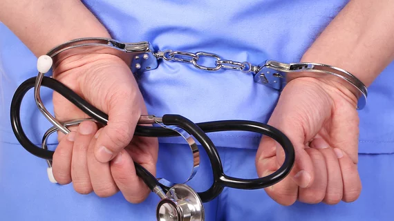 Nurse in Handcuffs