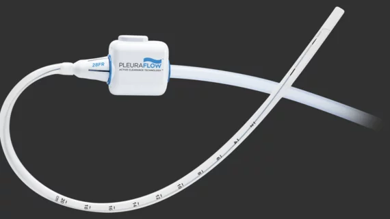 The PleuraFlow Active Clearance Technology (ACT) System from ClearFlow 