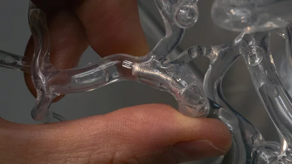 milli-spinner thrombectomy designed to target blood clots by engineers with Stanford University 