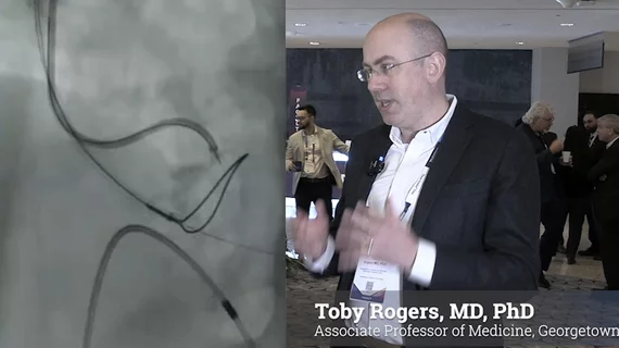 Toby Rogers, MD, Medstar, discusses a new dedicated device for BASILICA used in TAVR.