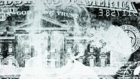 Radiology x-ray money scan dollar