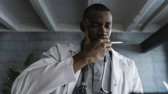 Pensive Doctor