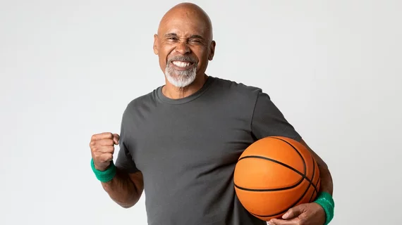 older basketball player