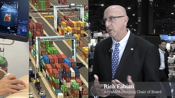 Rich Fabian, Medical Imaging Technology at AdvaMed Imaging chair of board, a medtech industry group made up of medical imaging companies to address higher level trends and public policy concerns, said tariffs are having a major impact for all vendors due to diverse supply chains that cannot be changed overnight. He said the U.S. tariffs and counter tariffs from, various countries will raise costs for U.S. health systems at a time where margins for them are already razor thin. #RSNA