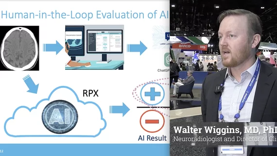 Walter Wiggins, MD, PhD, a neuroradiologist and director of clinical AI at Mosaic, explains how large language model (LLM) artificial intelligence is increasingly being used in radiology to extract structured data from narrative radiology reports to improve workflow, and to help validate, monitor and improve other AI tools being used in clinical practice.